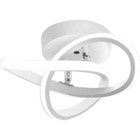 Plafonnier LED incurvé pour couloir, applique murale 3 couleurs, idéal pour chambre, salon, balcon, couloir d'escalier. (1/5)