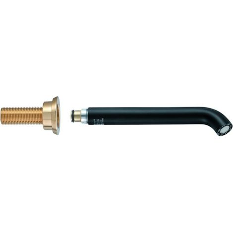 Grohe Auslauf, Ausladung 180mm, mit Mousseur, Phantom Black, 48638KF0 (1/2)