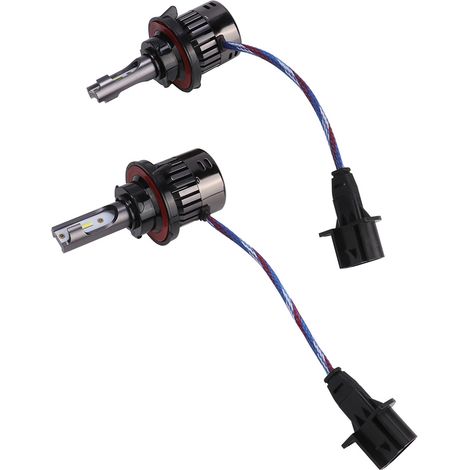 2 ampoules LED H13 60W blanc pour phares de voiture, faisceau super concentré, pilote intégré G21 (1/5)