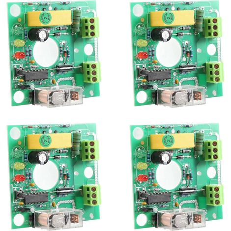 Carte de circuit imprimé électronique de contrôle automatique de pression pour pompe à eau 4X 10A, pièces de rechange courantes pour pompe à eau (1/5)