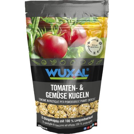 WUXAL® Tomaten & Gemüse Dünger-Kugeln - 25 er
