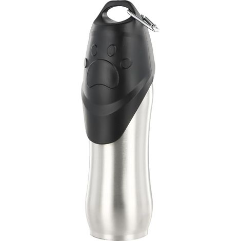 750 ml Hundewasserflasche, tragbare Hundewasserflasche, große Hundewasserflasche, Welpen-Reisewassernapf für Hunde und Katzen im Freien (1/5)