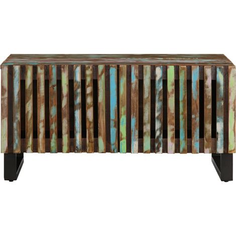 Maison Exclusive - Tavolino da Salotto 80x51x40 cm in Legno Massello di Acacia (1/5)