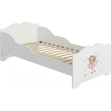 Lit d'enfant ANNA 70x140 Fille avec des ailes