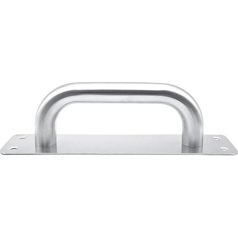 Schiebetürgriff, Türgriffe aus Edelstahl mit Rosette, robust für Schrank, Toilette usw. (1/4)