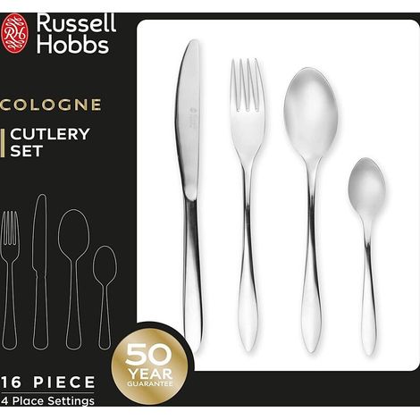Juego de cubiertos Russell Hobbs RH02221EU7 Cologne de 16 piezas (1/2)