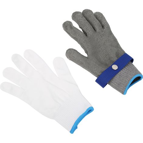 Gants anti-coupures de niveau 5, résistants à l'usure, pour le travail, protection des mains, taille L
