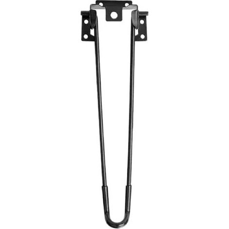 Gambe per tavolo da 4 pezzi, gambe per tavolo pieghevoli, set di gambe per tavolo in metallo, mobili pieghevoli, tavolino pieghevole, mobiletto letto sostitutivo (42 cm, diametro 7 mm)