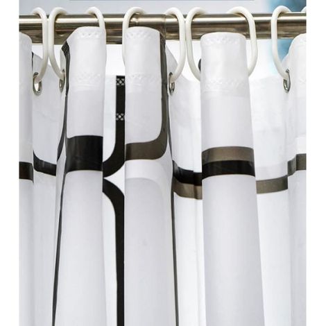 240 200 cm Rideau de Douche de Salle de Bain PEVA anti-moisissure et Imperméable à L'épreuve du Milou (1/4)