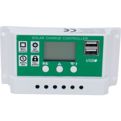 60A MPPT panneau solaire régulateur de batterie LCD contrôleur de Charge solaire mise au point automatique suivi 12V/24V pour batteries GEL AGM ouvertes,A (1/5)