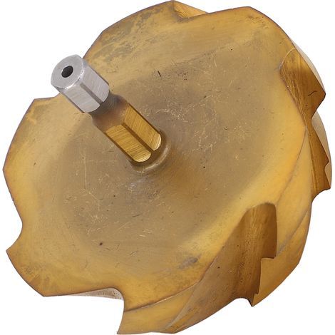 Alésoir à Mèche étagée PPR amélioré pour Outil de Connexion de Foret de Réparation de Tuyau de Plomberie, Outil de Connexion de Foret de Réparation de Tuyau D'eau de 63 Mm, Tige (1/5)
