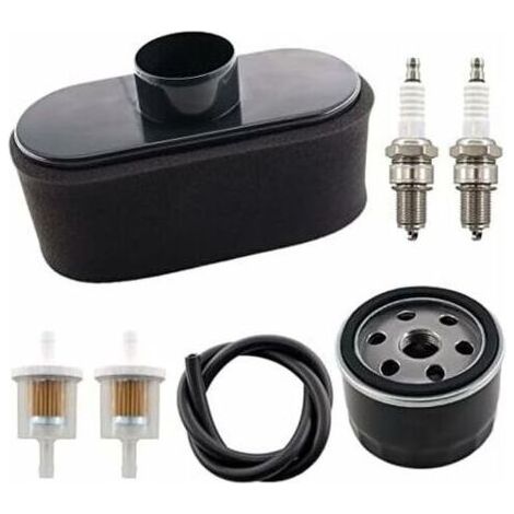 Ensemble de filtre à air avec pré-filtre à huile et bougie d'allumage pour moteur 4 temps de rechange Kawasaki FR651V FR691V FR730V FS481V FS541V FS600V FS651V FS691V FS730V. (1/5)