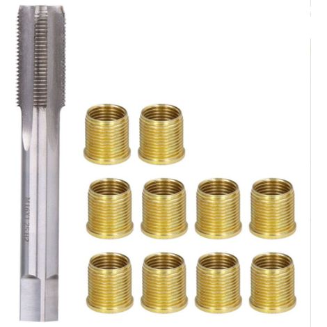 M14x1,25 Outils de Réparation de Filetage de Bougie D'allumage, Spark Plug Repair kit, Spark Plug kit, Inserts Métalliques  et Taraud M16x1,25, Bougies D'allumage et Outils (1/5)