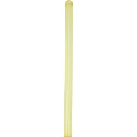 High Quality Polyurethane Round Hollow PU Rod Yellow 25mm OD 8mm Bore 500mm Long (1/5)