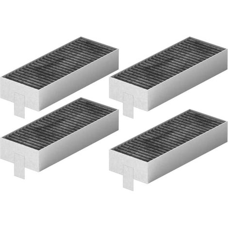 4 filtres à charbon actif pour hottes aspirantes / 17004796 HEZ9VRUD0 HZ9VRCR0 17004806 Z821VR0 CA282111 17004811 / pour hottes aspirantes (1/4)