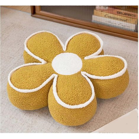 Coussin décoratif en forme de fleur, 50 cm (19,6 pouces), idéal pour la décoration intérieure et le canapé. (1/5)