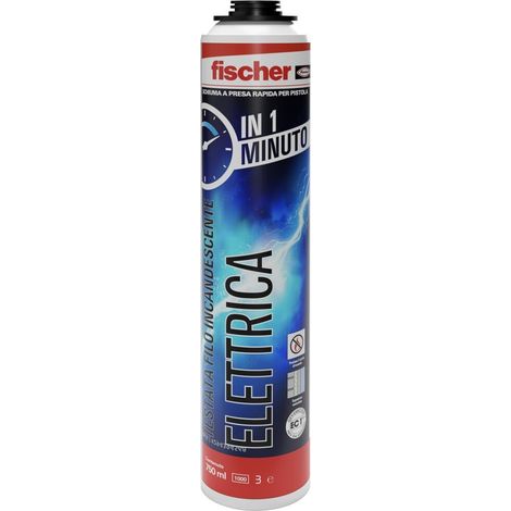 Fischer PUP ELETTRICA PRESA RAPIDA Schiuma Professionale (1/2)