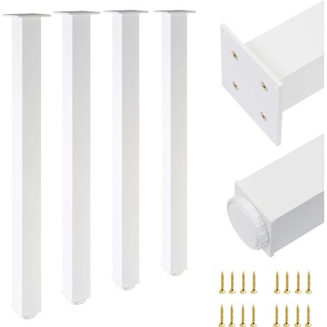 4 x Gamba 60x60 H - 820 mm Bianco (1/5)