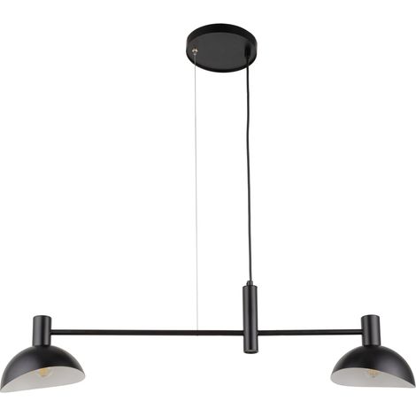 Suspension moderne double noire Artis 2xE14 40W Sigma (1/3)