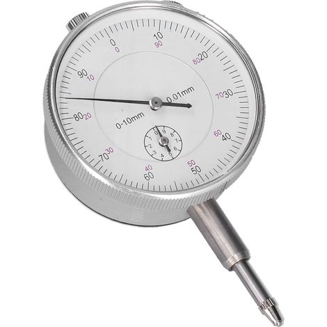 Comparateur à cadran professionnel de précision 0,01 mm avec bras de commande (1/5)