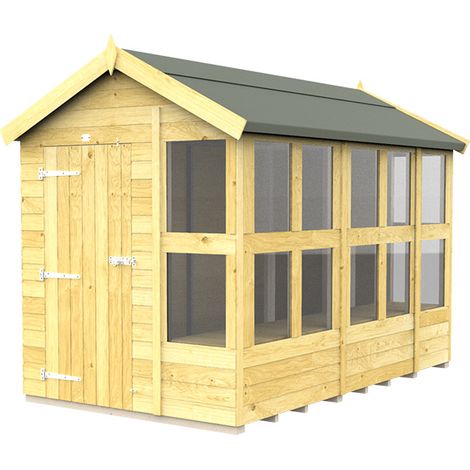 6 x 10  Apex Potting Shed
