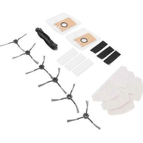 Ensemble d'accessoires pour balayeuse de sol, accessoires pour robot aspirateur, accessoires pour aspirateurs ménagers (1/4)