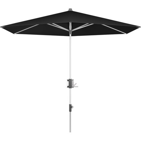 Doppler Sonnenschirm / Mittelmastschirm "Apoll 230 x 150 cm", black, Bezug 100 % Polyester, Gestell aus Aluminium, 7 kg Sonnenschirm / Mittelmastschirm "Apoll 290", black, Ø 290 cm (1/5)