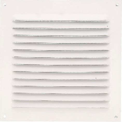 Grille de ventilation carrée avec moustiquaire Grilles d'aération pour sortie d'air Idéal pour plafond de cuisine et salle de bain,150 x 150 mm (1/4)
