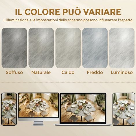 Table pliante conviviale 2-6 personnes, plateau effet ciment gris, piètement acier en X double, avec abattants repliables
