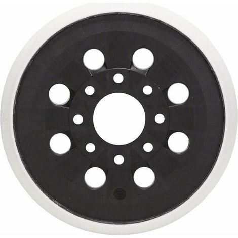 Lot de 2 patins de ponceuse de rechange à 8 trous de 12,7 cm, compatibles avec Bosch GEX 125-1 AE, PEX 220 A, PEX 220 AE (1/4)