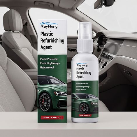 Kunststoffpflegeprodukt zur Reinigung des Autoinnenraums, zur Wiederherstellung des Oberflächenglanzes und für die tägliche Pflege – 100 ml -- BIEMMEDUE (1/5)