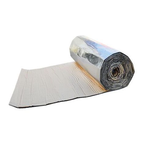 QORVA- Tapis d'isolation anti-bruit de chaleur de pare-feu de camion de voiture automatique de 6mm 500x2000mm 20〃x79〃