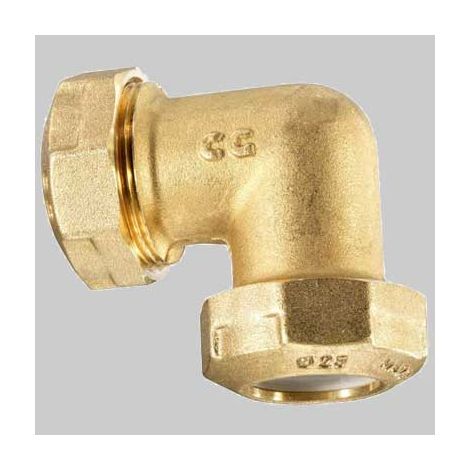 Raccordo Gomito Doppio PE Anello Resina 20 x 20 Cg Cavalletto