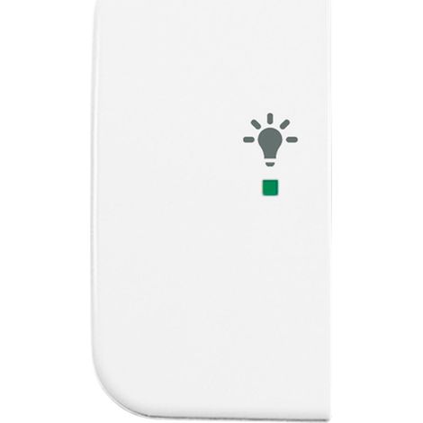 BUSCH-JAEGER Bascule 6231-21-214, double L, lumière, free@home, blanc alpin