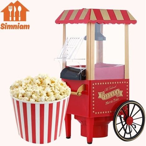 Machine à Pop-Corn - LOLI - Électrique - 1200W - 110-120V - Rouge