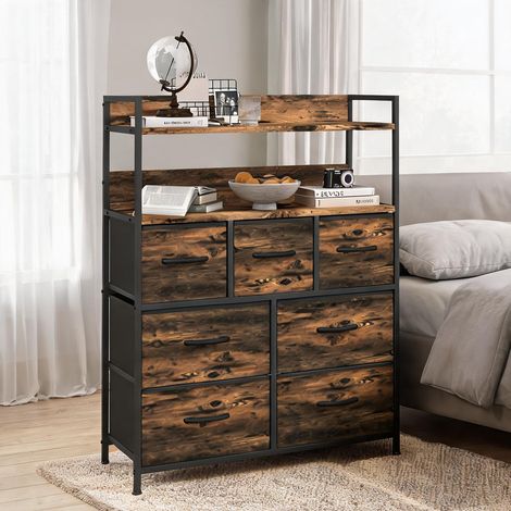 Armoire de rangement en polyester acier 79 x 29 x 101 cm (1/5)