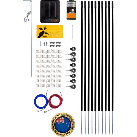 Kit Recinzioni Elettriche per Animali Domestici e Giardino 80 cm con Elettrificatore S6 ad Energia Solare GALLAGHER (1/3)