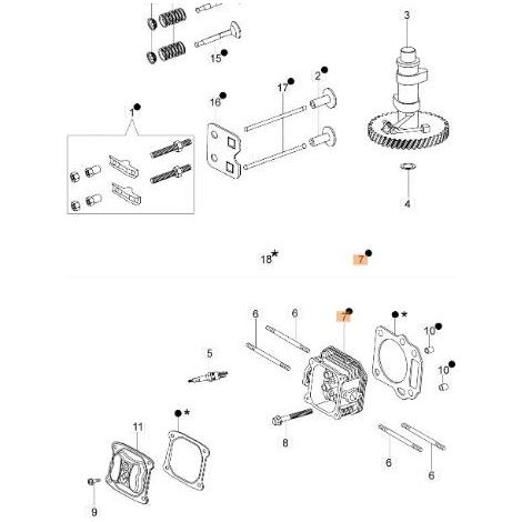 KIT DE CABEZAL EMAK ORIGINAL L66150215