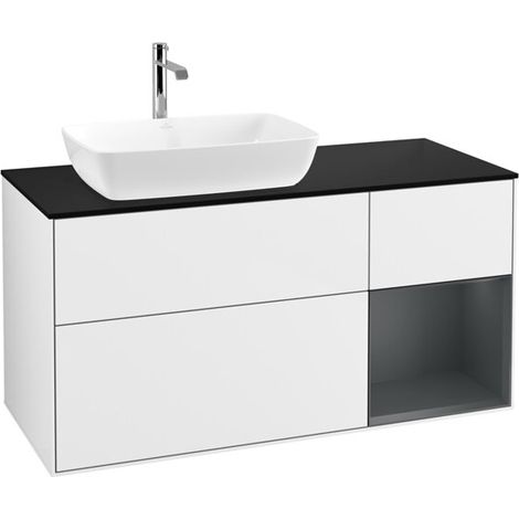 Villeroy & Boch G812HGGF Meuble sous-lavabo Finion G81 (1/2)