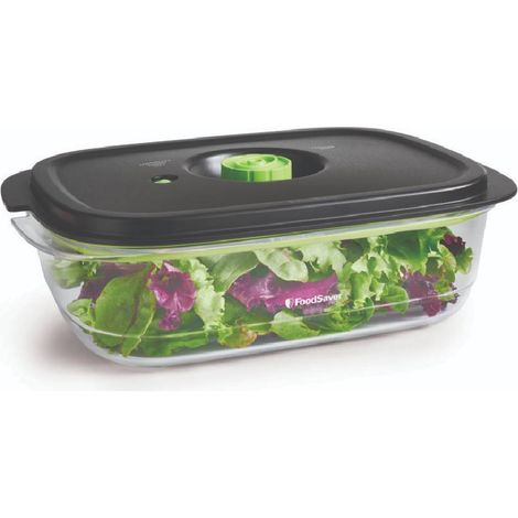 FoodSaver FFC024X Caja de vacío transparente 2.3L (1/2)