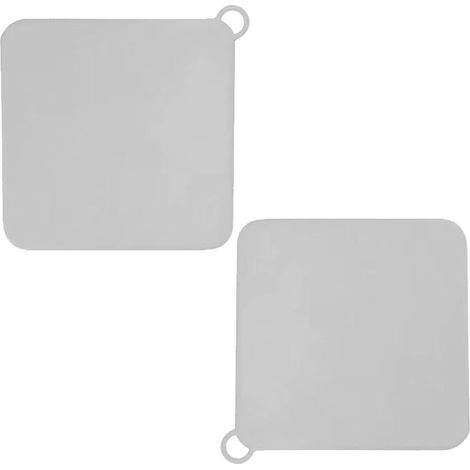 Anti-Odor Silicone Drain Plugs, 2 Pieces, Universal Drain Protector for Bathtubs and Showers