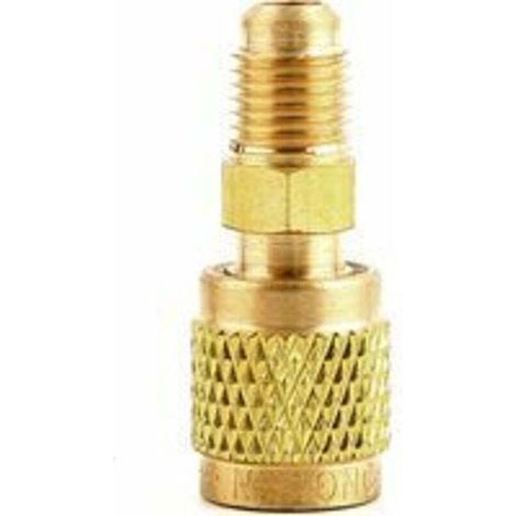 Cable adaptateur connecteur de tuyau R22 R134A vers R32 R410A taille 6,35 mm à 5/16 pour climatiseur (1/4)
