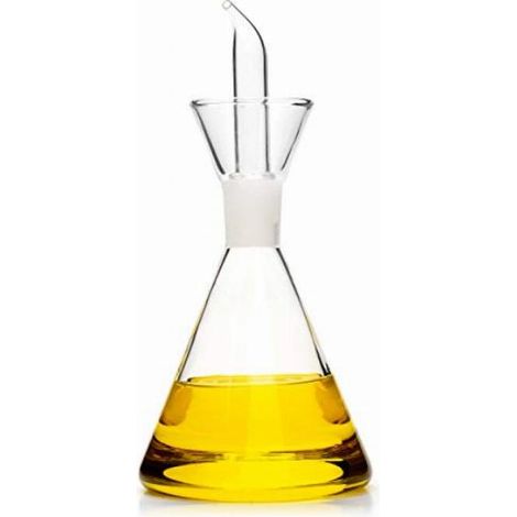 Oliera in Vetro Borosilicato Salvagoccia - Conica - 250cc (1/4)