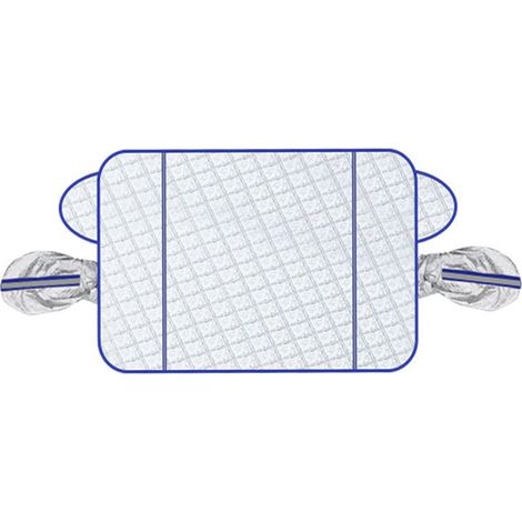 Pare-Brise Couverture de Voiture Imperméable Repliable avec Magnétiques Protection pour Pare-Soleil Anti Givre Pare-Brise Avant pour Voiture Anti UV Pluie et Neige 145105cm