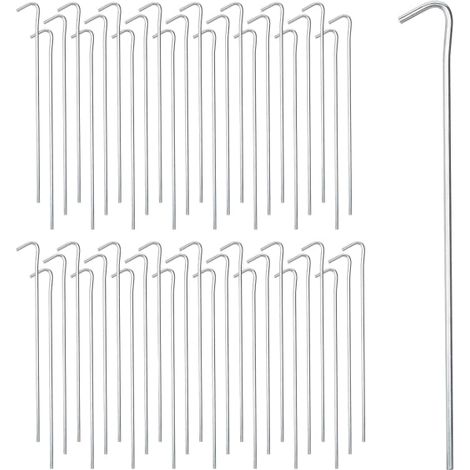 Juego de 100 clavijas para tienda de campaña