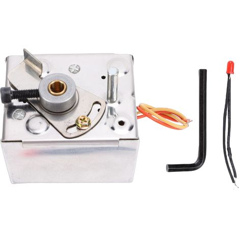 Generic Moteur à Ressort de Remplacement à Actionnement Rapide pour Actionneur D'amortisseur à Ressort de Rappel à 2 Fils Série M847D, Fonctionnement Silencieux pour Systèmes CVC, Alliage D'aluminium (1/5)