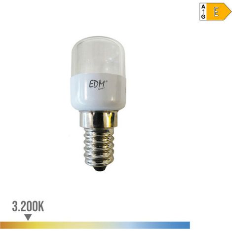 Ampoule Tubulaire (frigo) Led E14 0.5w 55lm 3200k Lumière Chaude ø2.6x60cm