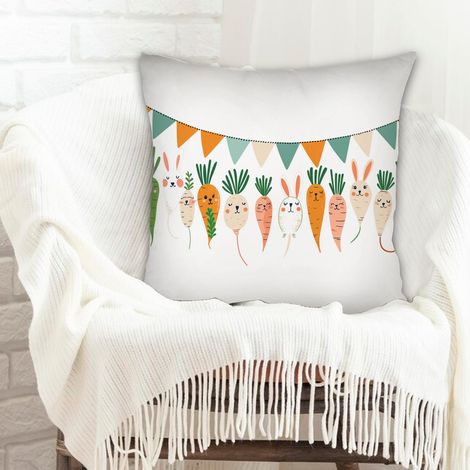 Housse de coussin sans coussin 45x45 résistant au lavage pour petite amie petit ami (1/5)