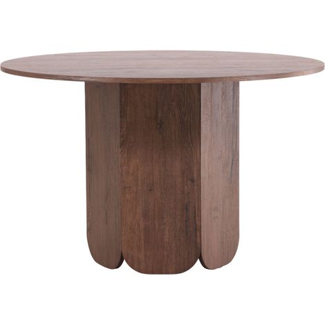 Tekla table de salle à manger Ø120 cm moka. (1/4)