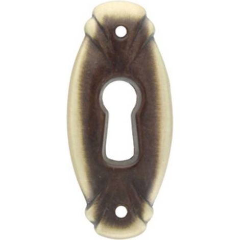 50 x BOCCHETTA OTTONE 30622 20X46 MM BRONZO SFUM